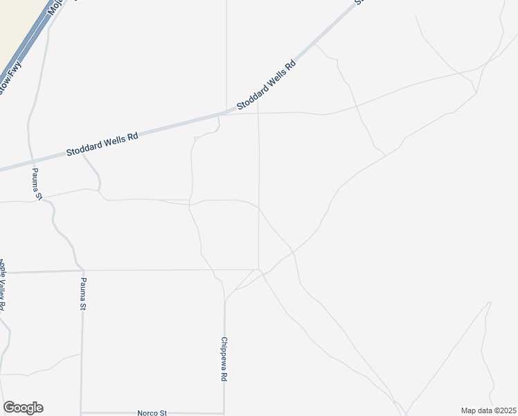 map of restaurants, bars, coffee shops, grocery stores, and more near Los Padres Road in Apple Valley