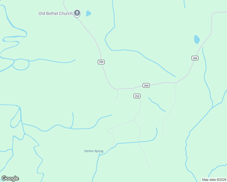 map of restaurants, bars, coffee shops, grocery stores, and more near 4342 County Road 284 in Courtland