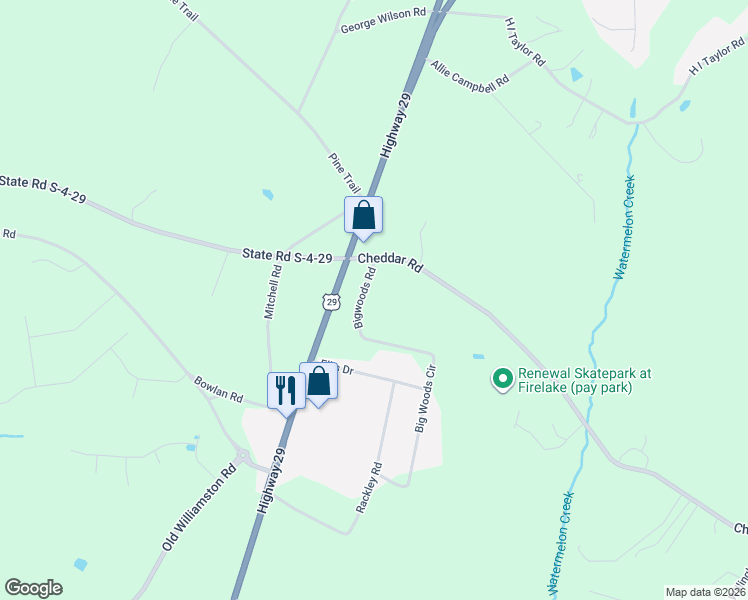 map of restaurants, bars, coffee shops, grocery stores, and more near 1985 Cheddar Road in Belton