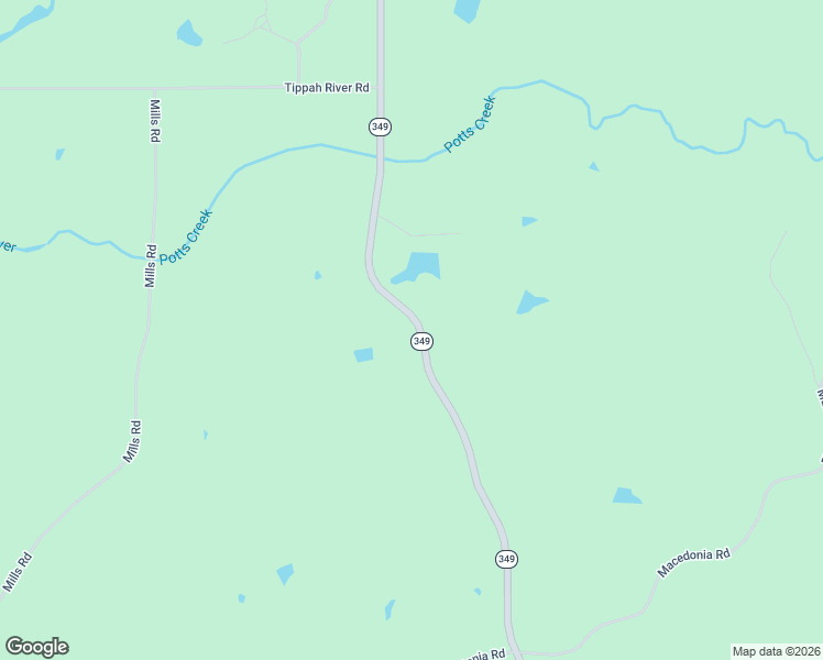 map of restaurants, bars, coffee shops, grocery stores, and more near 2768 State Highway 349 in Potts Camp