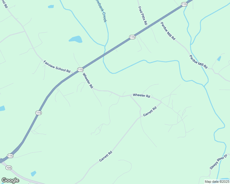 map of restaurants, bars, coffee shops, grocery stores, and more near 663 Wheeler Road in Demorest