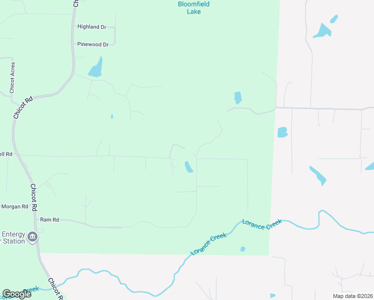 map of restaurants, bars, coffee shops, grocery stores, and more near 6501-7019 Corrigan Road in Saline County
