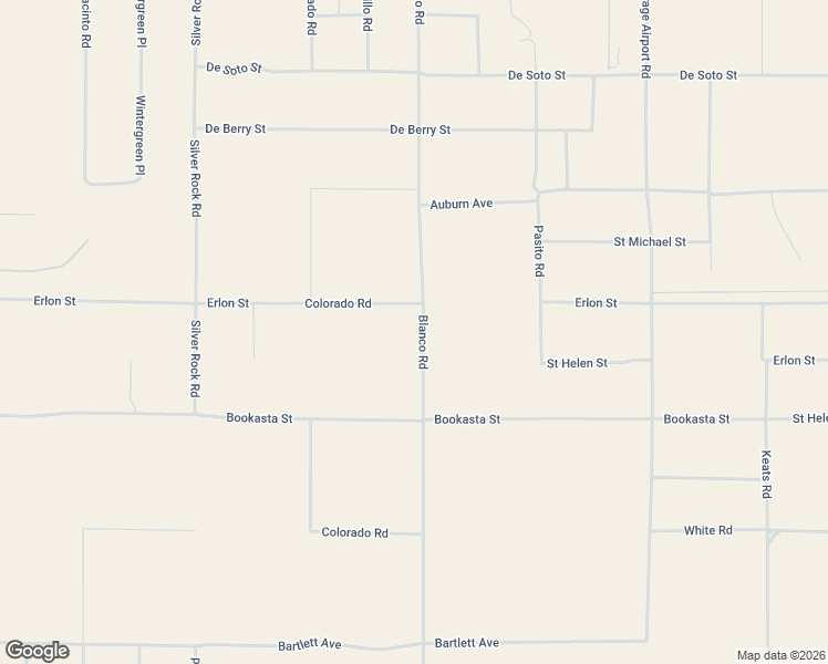 map of restaurants, bars, coffee shops, grocery stores, and more near 18650 Palmer Road in Adelanto