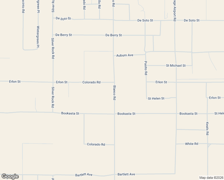 map of restaurants, bars, coffee shops, grocery stores, and more near 14130-14146 Blanco Road in Adelanto