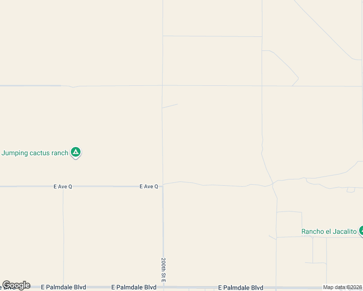 map of restaurants, bars, coffee shops, grocery stores, and more near Ave P-12 in Palmdale