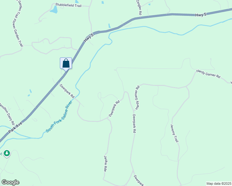 map of restaurants, bars, coffee shops, grocery stores, and more near 1200-1398 Deerpark Road in Garland County
