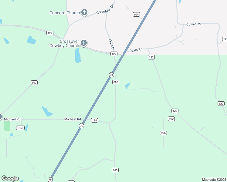map of restaurants, bars, coffee shops, grocery stores, and more near 2237 County Road 685 in Fort Payne