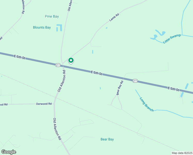 map of restaurants, bars, coffee shops, grocery stores, and more near 6982 North Carolina 211 in Lumberton