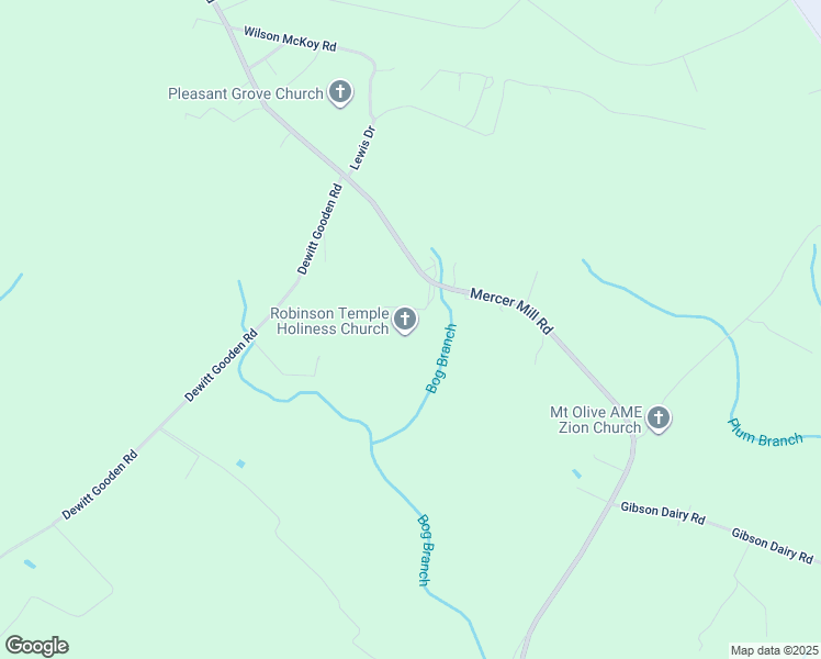 map of restaurants, bars, coffee shops, grocery stores, and more near 85 Robinson Temple Church Road in Elizabethtown