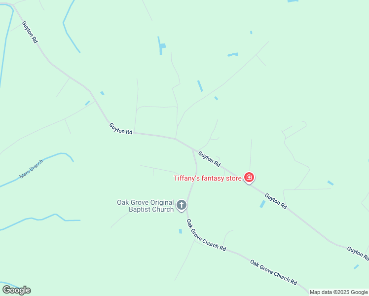 map of restaurants, bars, coffee shops, grocery stores, and more near 2145 Guyton Road in Bladenboro