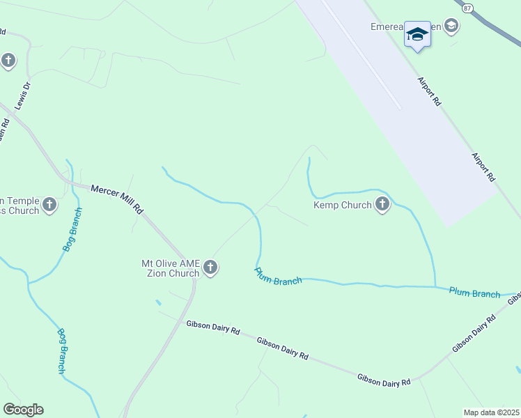 map of restaurants, bars, coffee shops, grocery stores, and more near Mount Olive Road in Bladen County