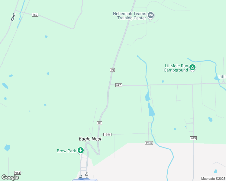map of restaurants, bars, coffee shops, grocery stores, and more near 22218 County Road 89 in Mentone
