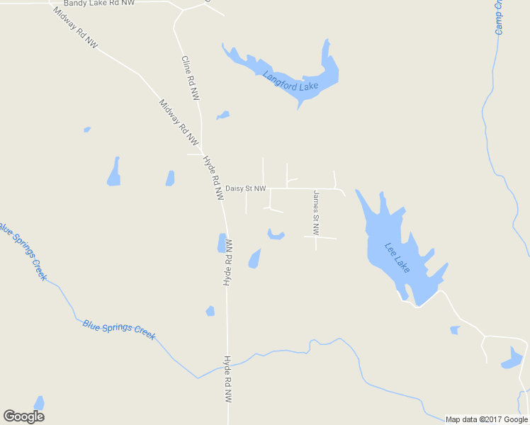 map of restaurants, bars, coffee shops, grocery stores, and more near 195 Daisy Street in Calhoun