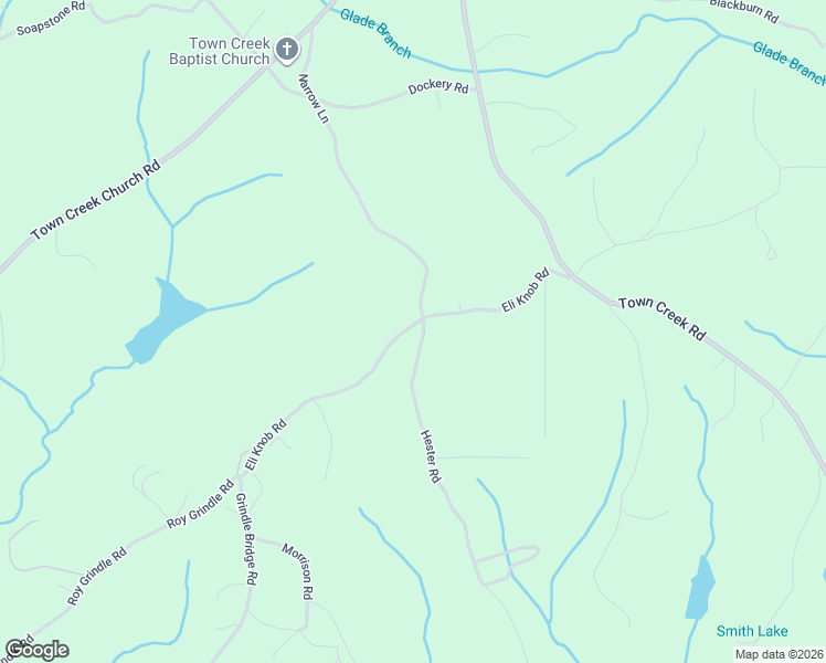 map of restaurants, bars, coffee shops, grocery stores, and more near 311 Hester Road in Dahlonega