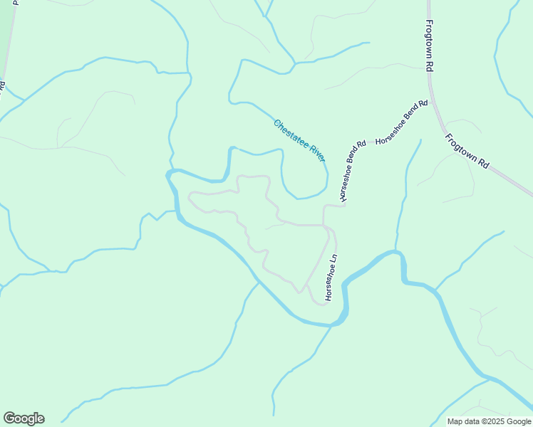map of restaurants, bars, coffee shops, grocery stores, and more near 925 Horseshoe Bend Road in Dahlonega