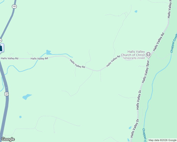 map of restaurants, bars, coffee shops, grocery stores, and more near 24 Simmons Flat Road in Trion