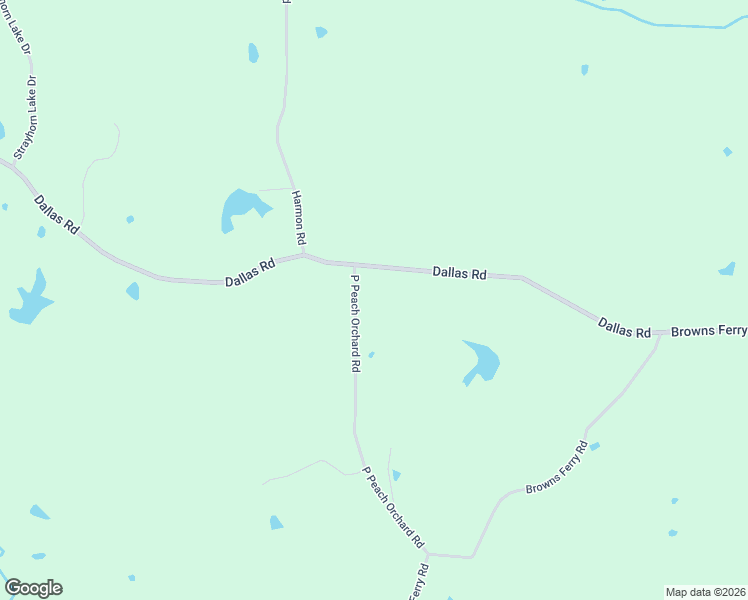 map of restaurants, bars, coffee shops, grocery stores, and more near 1360 Dallas Road in Sarah