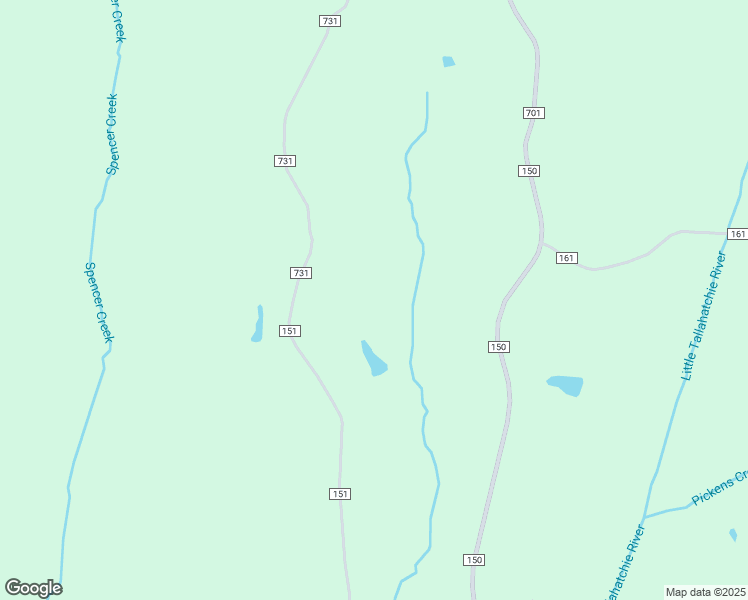 map of restaurants, bars, coffee shops, grocery stores, and more near 1100 County Road 151 in Ripley