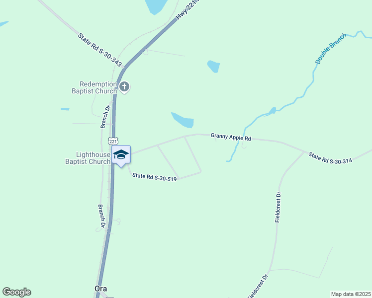map of restaurants, bars, coffee shops, grocery stores, and more near 575 Light House Road in Enoree