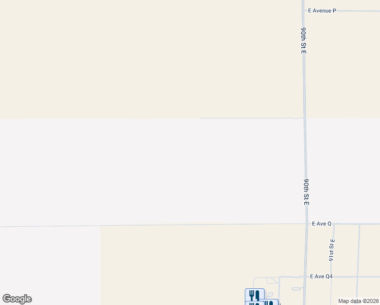map of restaurants, bars, coffee shops, grocery stores, and more near East Avenue P 8 in Palmdale