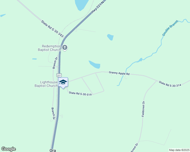 map of restaurants, bars, coffee shops, grocery stores, and more near 575 Light House Road in Enoree