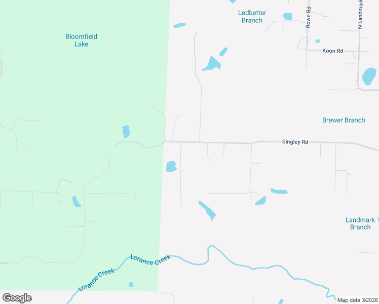 map of restaurants, bars, coffee shops, grocery stores, and more near 6015 Singley Road in Little Rock