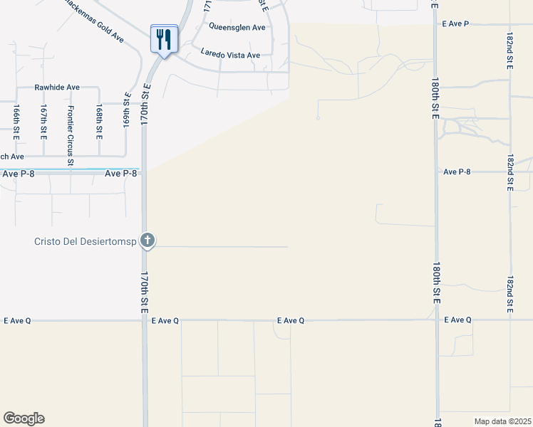 map of restaurants, bars, coffee shops, grocery stores, and more near in Hi Vista