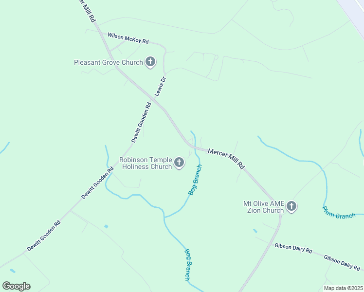 map of restaurants, bars, coffee shops, grocery stores, and more near 2624 Mercer Mill Brown Marsh Road in Elizabethtown