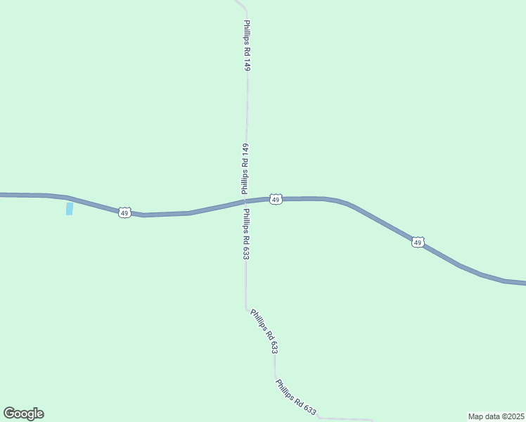 map of restaurants, bars, coffee shops, grocery stores, and more near 20199 U.S. 49 in Holly Grove