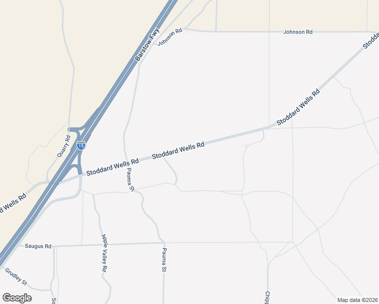 map of restaurants, bars, coffee shops, grocery stores, and more near 18958 Stoddard Wells Road in Apple Valley