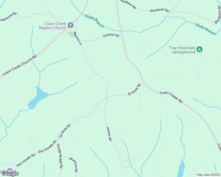 map of restaurants, bars, coffee shops, grocery stores, and more near 48 Narrow Lane in Dahlonega