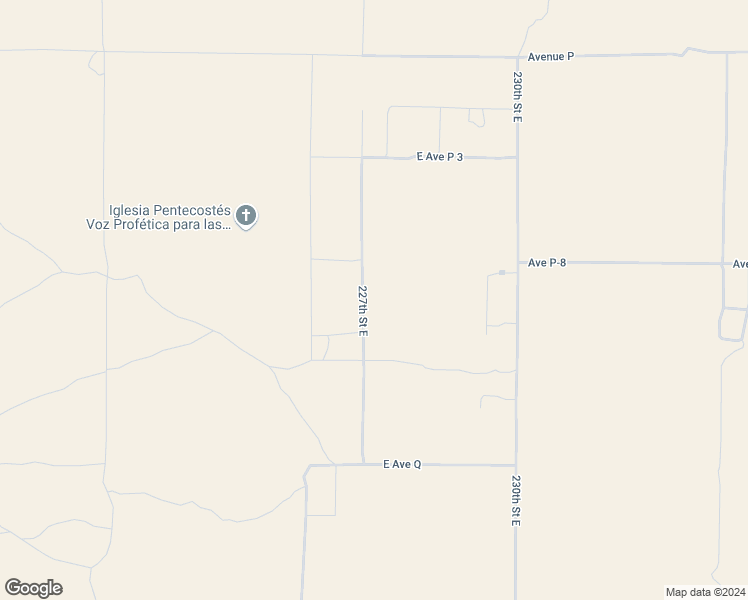 map of restaurants, bars, coffee shops, grocery stores, and more near 22600 Avenue P in Palmdale