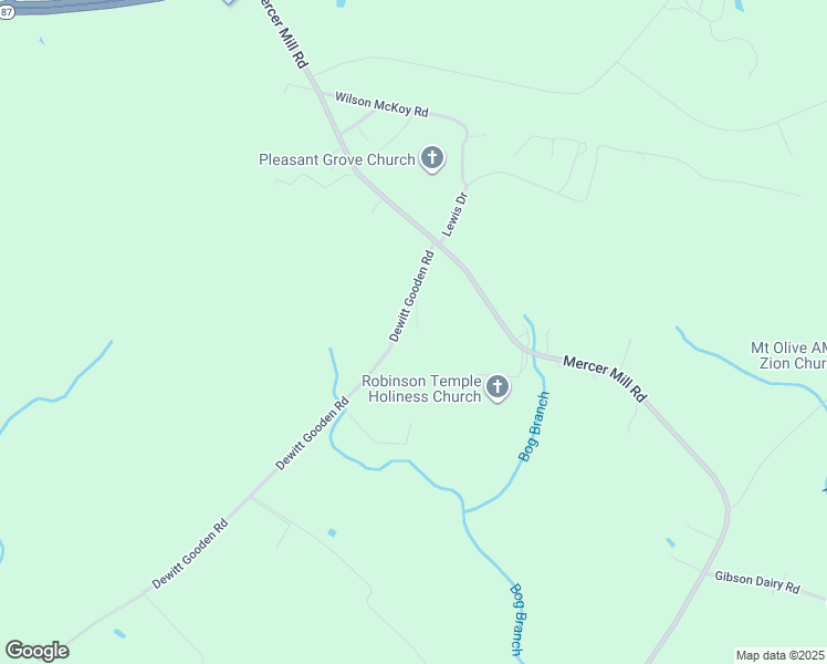 map of restaurants, bars, coffee shops, grocery stores, and more near 187 Dewitt Gooden Road in Elizabethtown