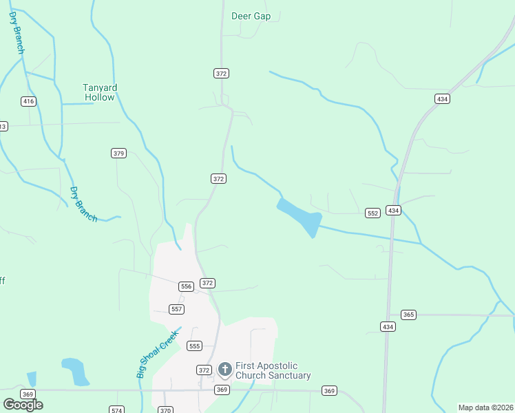 map of restaurants, bars, coffee shops, grocery stores, and more near 256 County Road 552 in Trinity