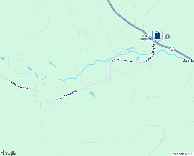 map of restaurants, bars, coffee shops, grocery stores, and more near 468 Walnut Valley Road in Hot Springs
