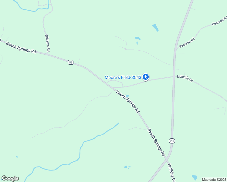 map of restaurants, bars, coffee shops, grocery stores, and more near 101 Kirby Green Road in Pelzer