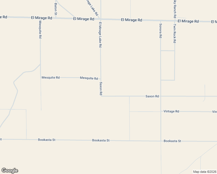 map of restaurants, bars, coffee shops, grocery stores, and more near Saxon Road in Adelanto