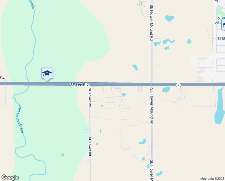 map of restaurants, bars, coffee shops, grocery stores, and more near 1501 Southeast Skyline Drive in Lawton