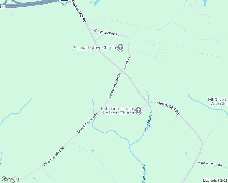 map of restaurants, bars, coffee shops, grocery stores, and more near 187-329 Dewitt Gooden Road in Elizabethtown
