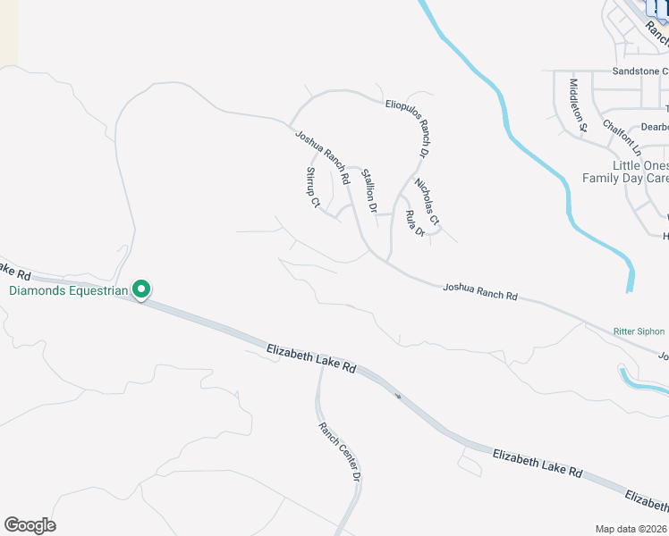 map of restaurants, bars, coffee shops, grocery stores, and more near 3884 Saddle Drive in Palmdale