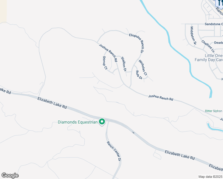 map of restaurants, bars, coffee shops, grocery stores, and more near 3884 Saddle Drive in Palmdale