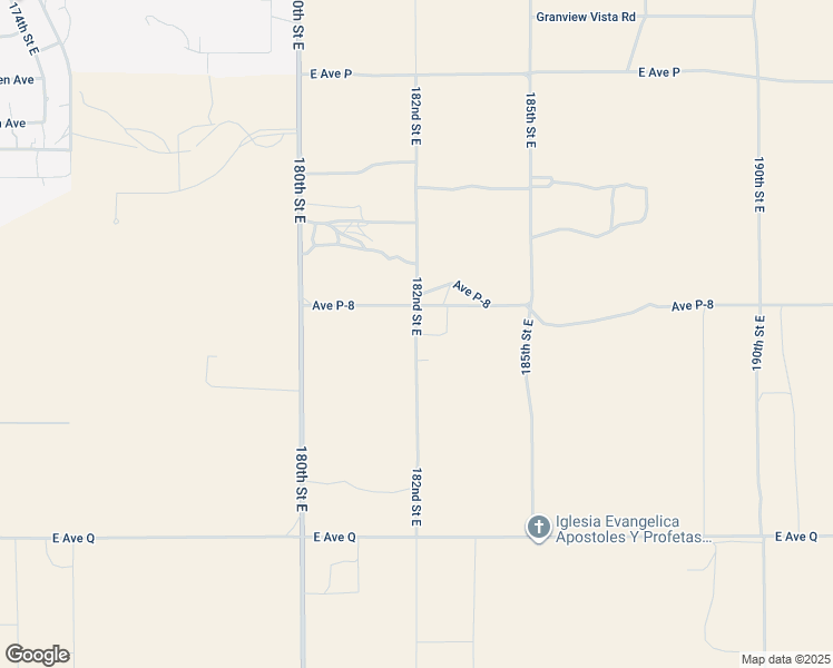 map of restaurants, bars, coffee shops, grocery stores, and more near 182nd Street East in Los Angeles County