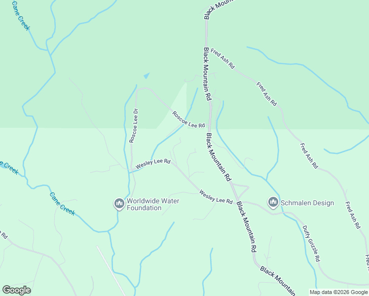 map of restaurants, bars, coffee shops, grocery stores, and more near 445 Roscoe Lee Drive in Dahlonega