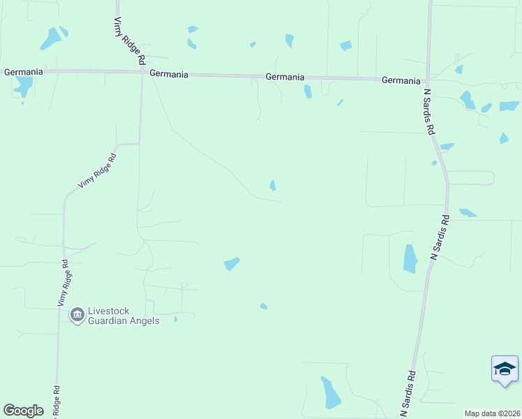 map of restaurants, bars, coffee shops, grocery stores, and more near 17133 Thompson Farm Road in Alexander