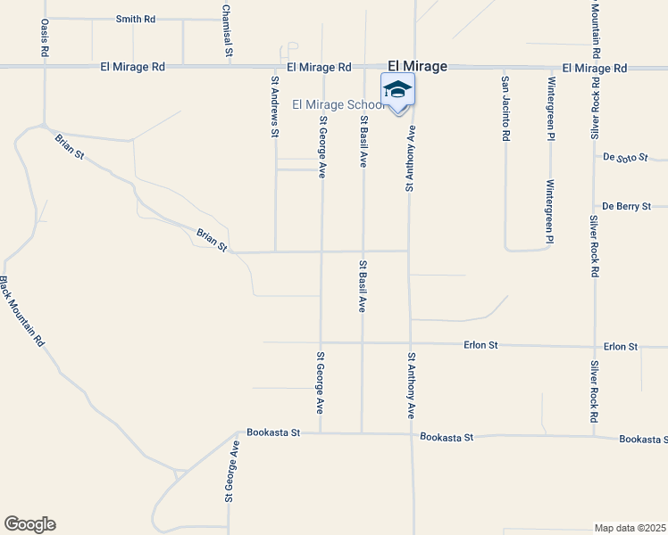 map of restaurants, bars, coffee shops, grocery stores, and more near 18875 Saint George Avenue in El Mirage