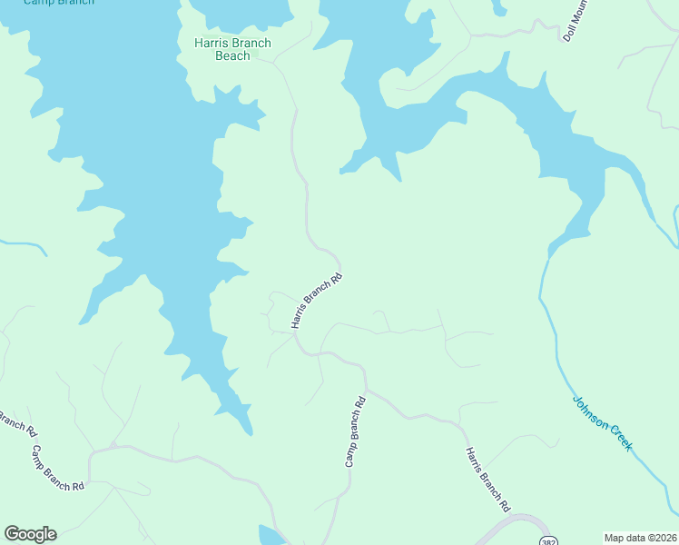 map of restaurants, bars, coffee shops, grocery stores, and more near 1145 Harris Branch Road in Ellijay