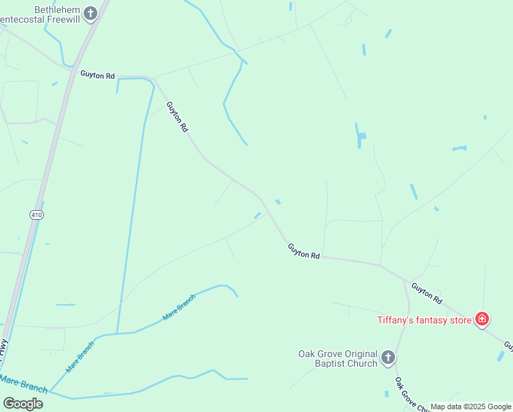 map of restaurants, bars, coffee shops, grocery stores, and more near 2679 Guyton Road in Bladenboro