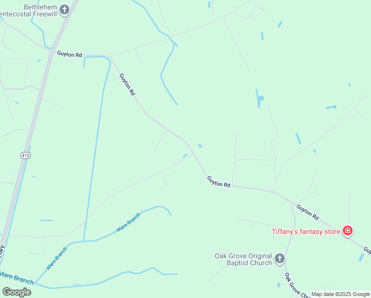 map of restaurants, bars, coffee shops, grocery stores, and more near 2679 Guyton Road in Bladenboro
