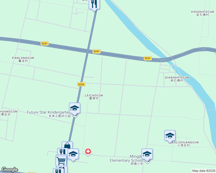 map of restaurants, bars, coffee shops, grocery stores, and more near in Zaozhuang