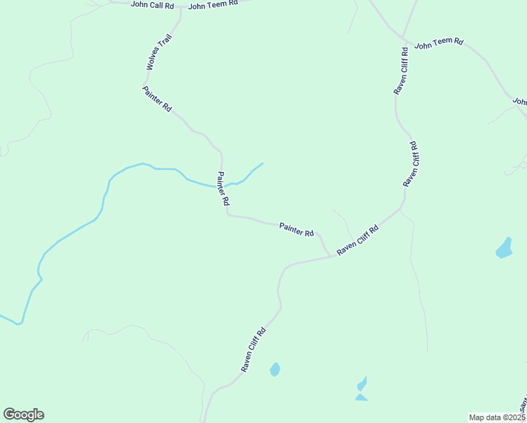 map of restaurants, bars, coffee shops, grocery stores, and more near 1027 Painter Road in Talking Rock